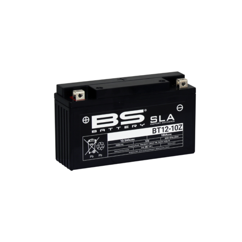 Batterie SLA BS Battery pour moto Zontes 310 T 2021 à 2022 BT12-10Z Neuf