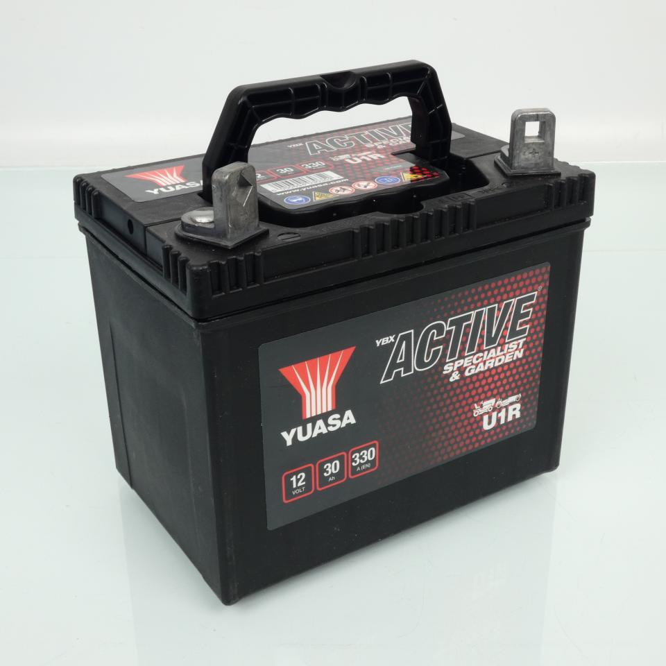 Batterie SLA Yuasa U1R / 12V 30Ah pour motoculture tondeuse auto portée Neuf