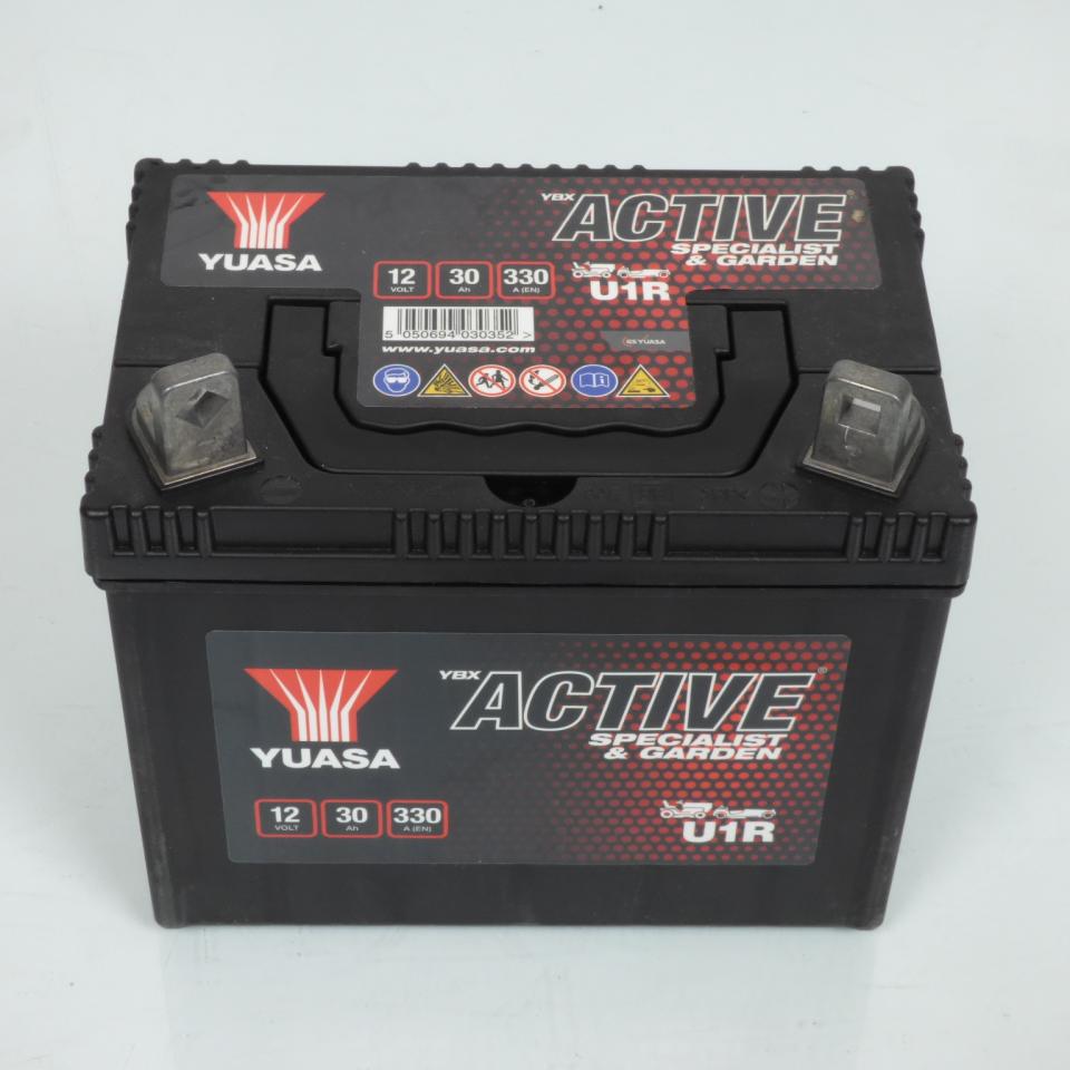 Batterie SLA Yuasa U1R / 12V 30Ah pour motoculture tondeuse auto portée Neuf