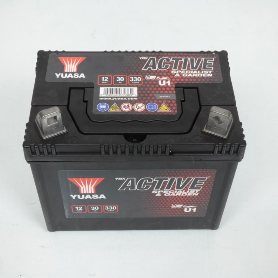 Batterie SLA Yuasa U1 / 12V 30Ah pour motoculture tondeuse auto portée Neuf