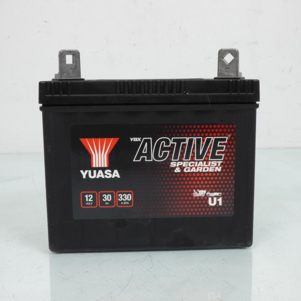 Batterie SLA Yuasa U1 / 12V 30Ah pour motoculture tondeuse auto portée Neuf