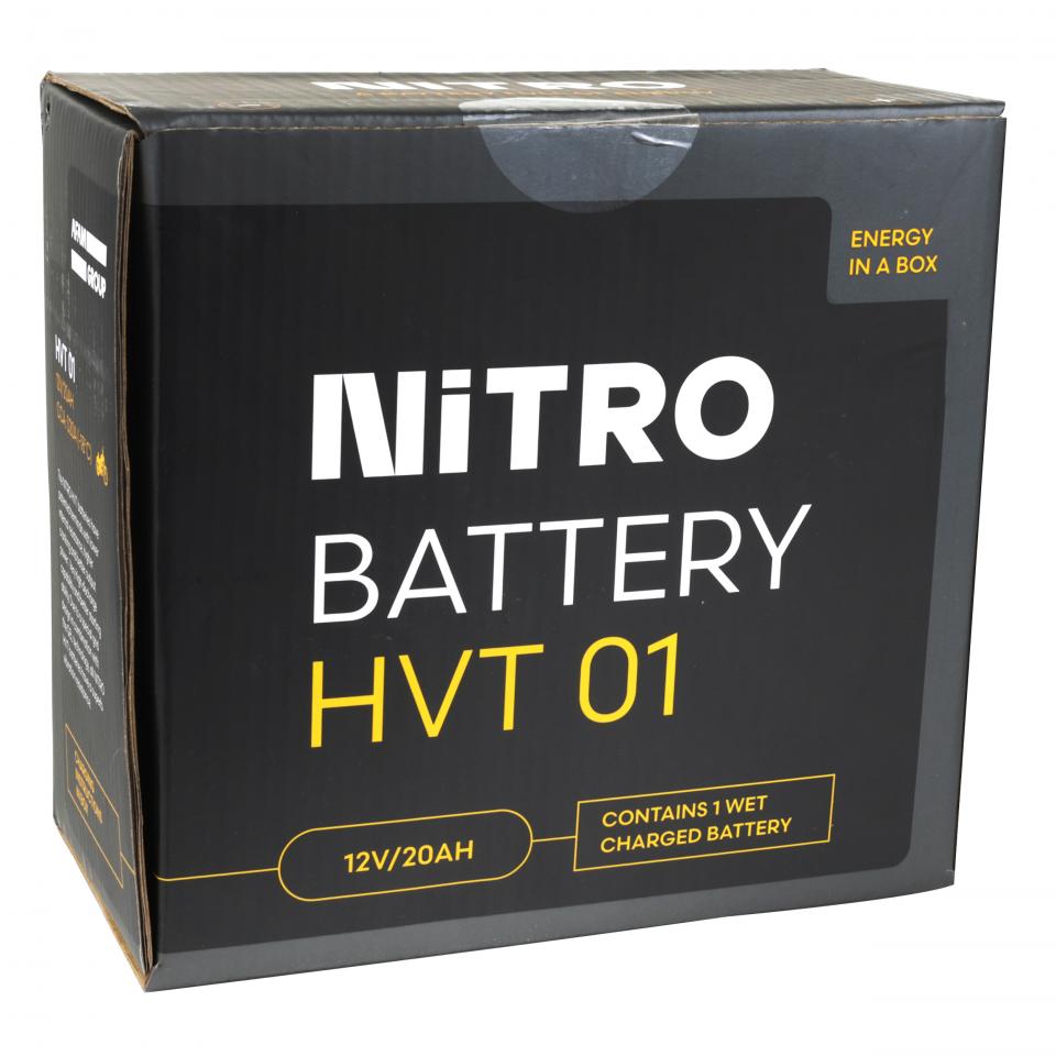 Batterie SLA Nitro pour Moto Kawasaki 1100 Z Ltd 1981 à 1983 Neuf