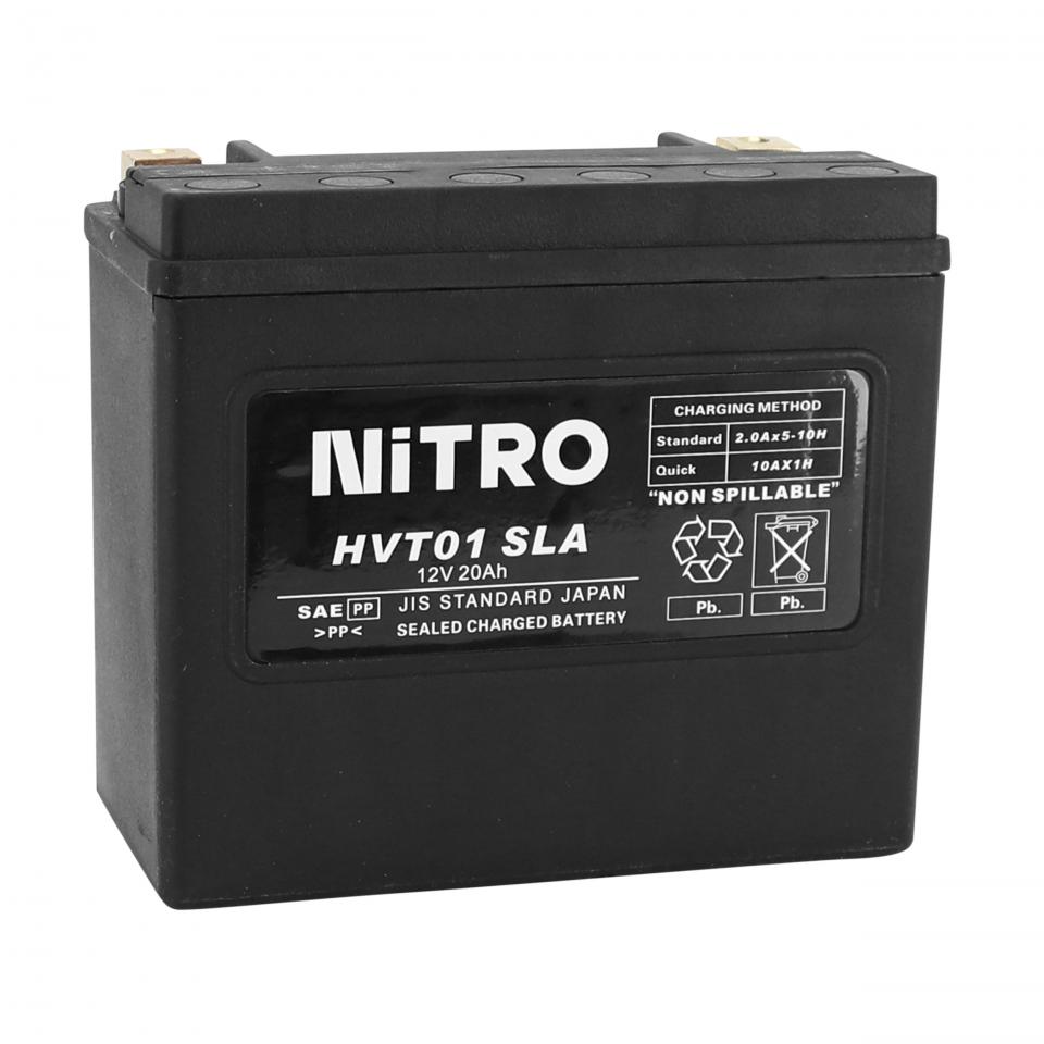 Batterie SLA Nitro pour Moto Harley Davidson 1340 FDX 1991 à 1999 Neuf
