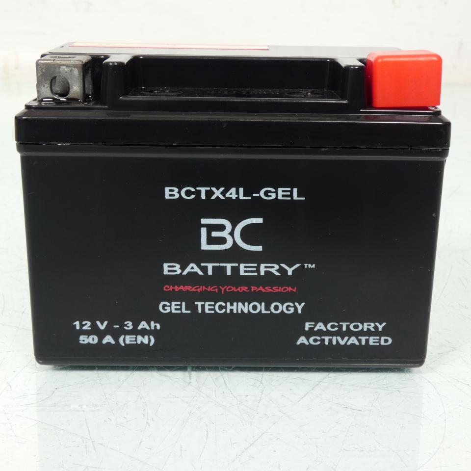 Batterie SLA BC Battery pour Scooter Piaggio 50 Free Delivery 2000 à 2001 YTX4L / 12V 3Ah Neuf