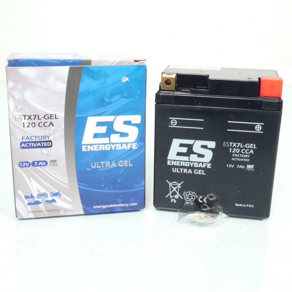 Batterie SLA Energysafe pour Moto Aprilia 125 RS4 2011 à 2016 YTX7L / 12V 7Ah Neuf