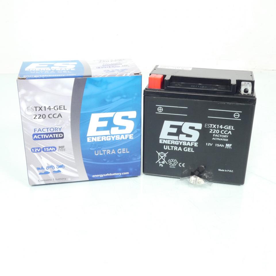 Batterie SLA Energysafe pour Moto BMW 1200 K R Abs 2005 à 2008 YTX14 / 12V 15Ah Neuf