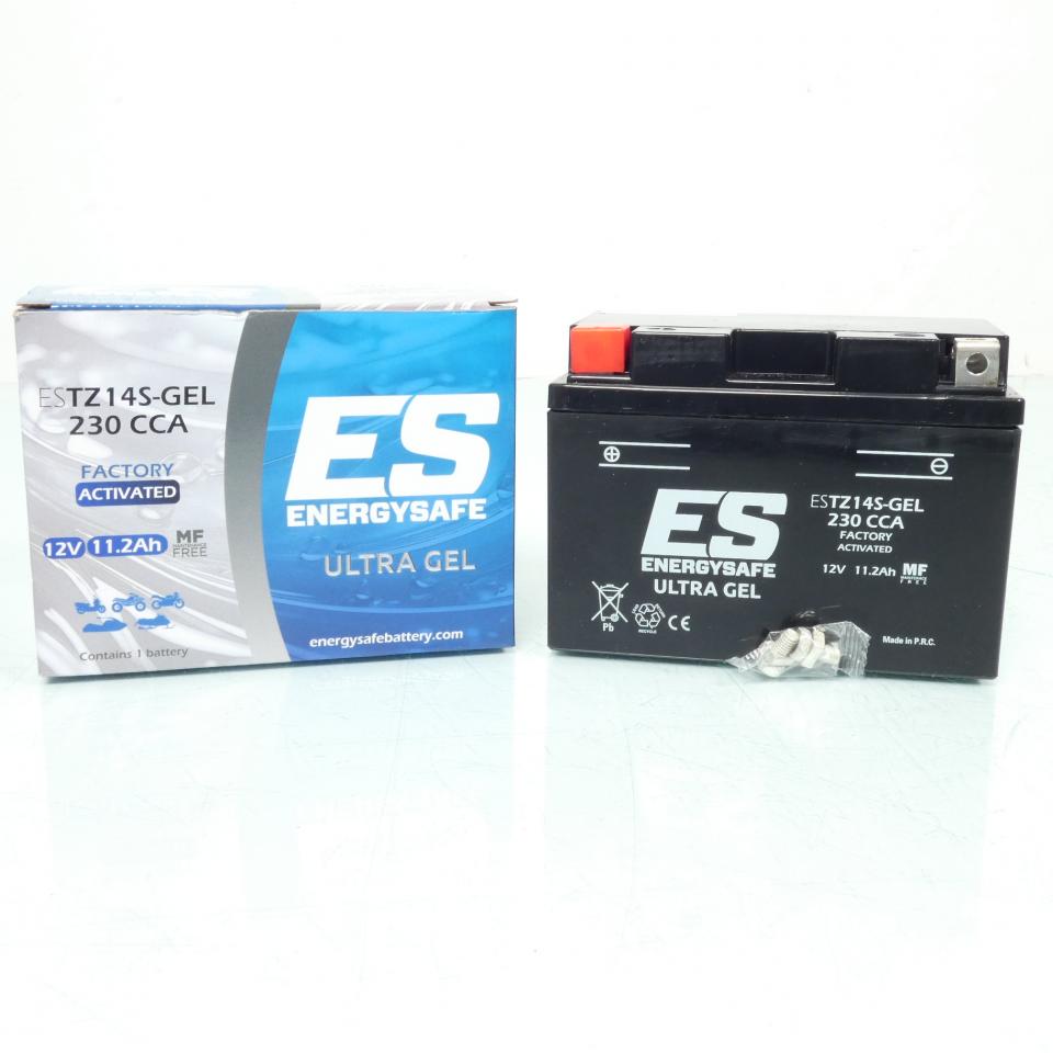 Batterie SLA Energysafe pour Moto BMW 1200 R GS 2009 à 2014 YTZ14S / 12V 11.2Ah Neuf