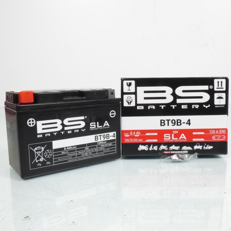 Batterie BS Battery pour moto Yamaha 600 R6 2001-2006 YT9B-4 SLA / 12V 8.4Ah Neuf