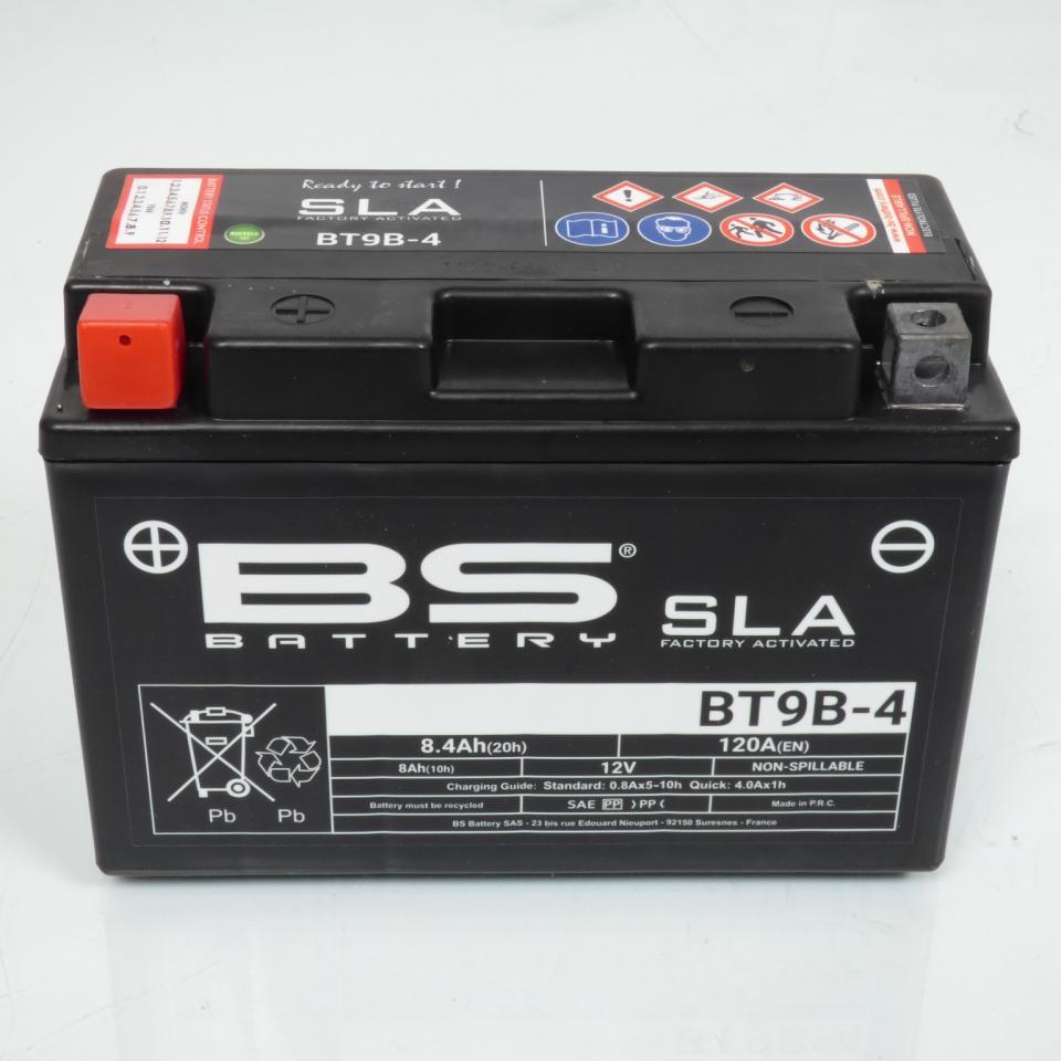 Batterie BS Battery pour Moto Yamaha 660 MT-03 2006 YT9B-4 SLA / 12V 8.4Ah Neuf