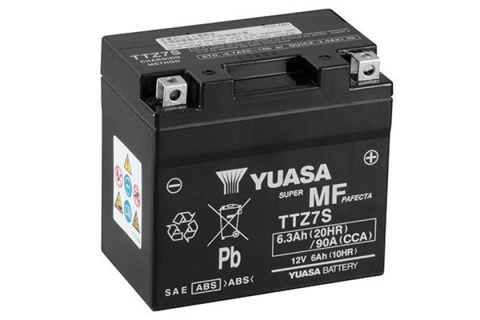 Batterie Yuasa pour Moto CANNONDALE 440 C / E / X 2003 YTZ7S-BS / YTZ7-S / YTZ7-SLA / 12V 6.3Ah Neuf