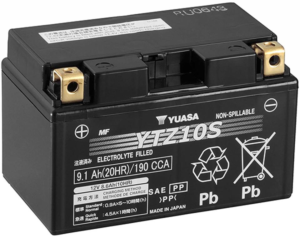 Batterie Yuasa pour Moto Honda 954 Cbr Rr Fireblade 2002 à 2003 YTZ10-S / 12V 8Ah Neuf