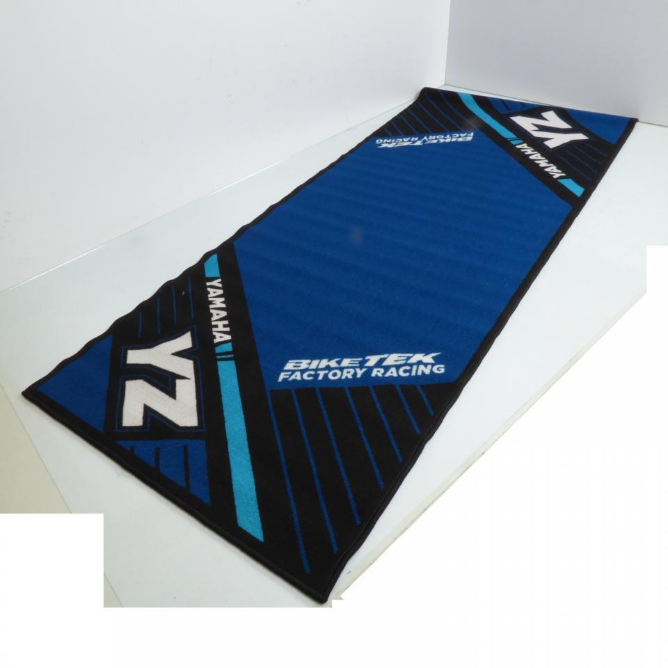 Tapis environnemental Biketek Garage Mat noir bleu pour moto Yamaha YZ Neuf