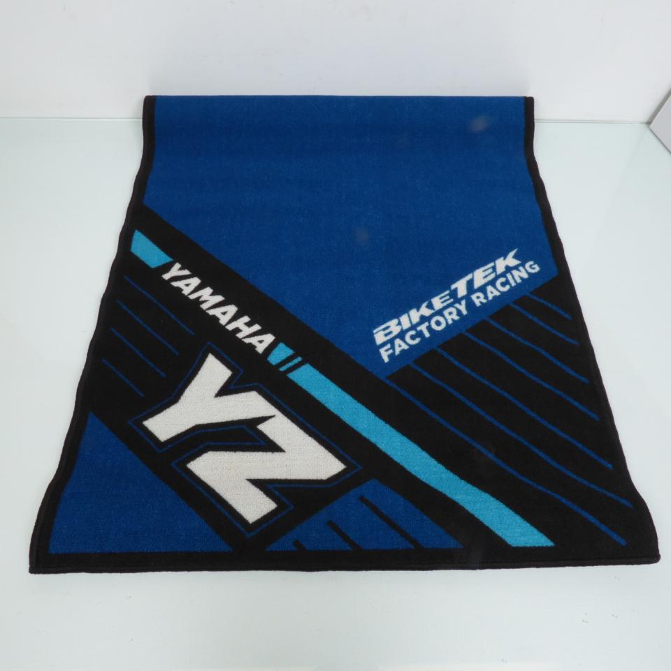 Tapis environnemental Biketek Garage Mat noir bleu pour moto Yamaha YZ Neuf