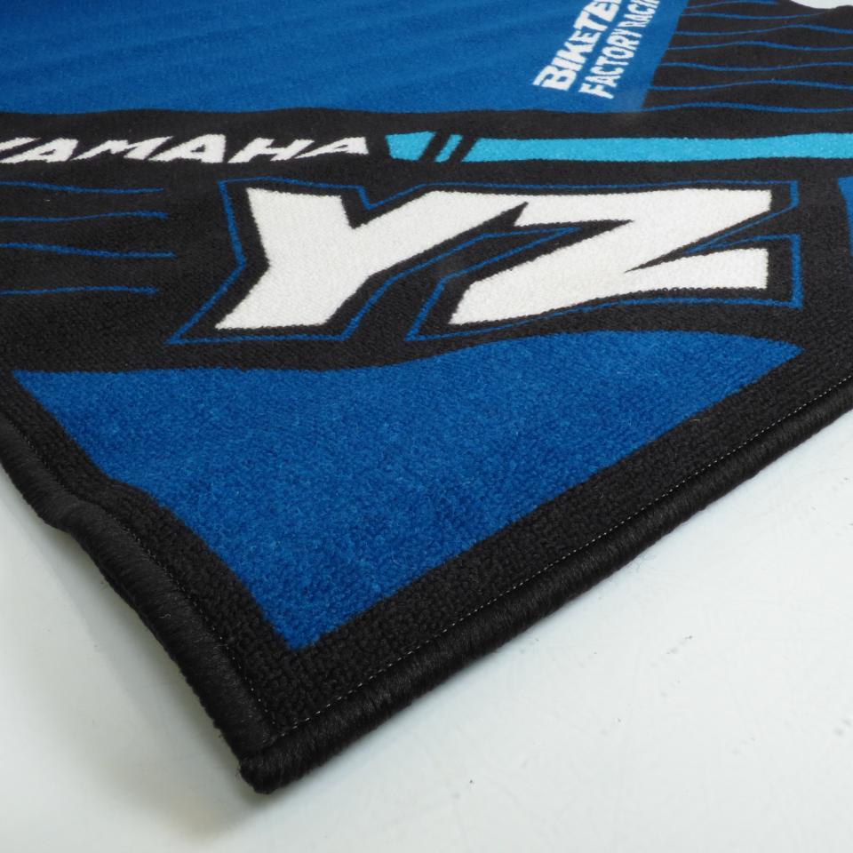 Tapis environnemental Biketek Garage Mat noir bleu pour moto Yamaha YZ Neuf