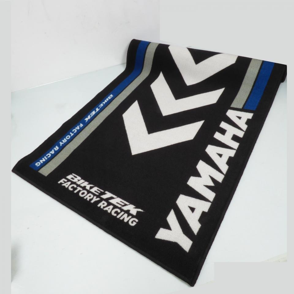 Tapis environnemental Biketek Garage Mat noir blanc gris bleu pour moto Yamaha Neuf