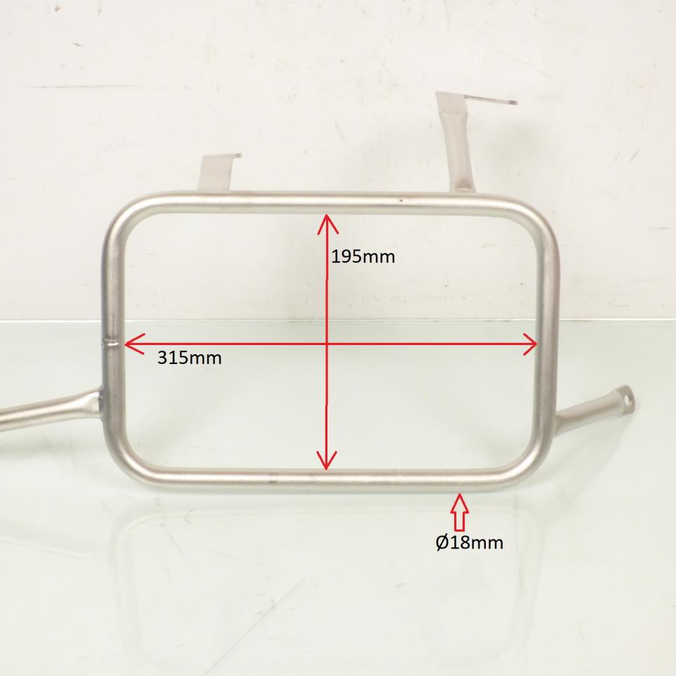 Support valise latérale S-Line pour moto Suzuki 650 DL V-strom 2004 à 2020 Neuf