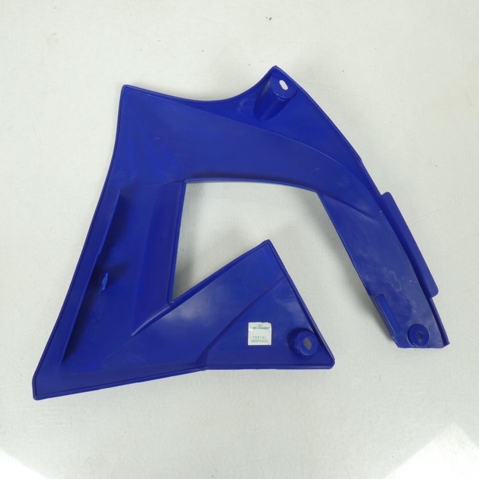 Écope droite origine pour moto Rieju 50 SMX 2005 bleu 0/000.570.5108 Neuf