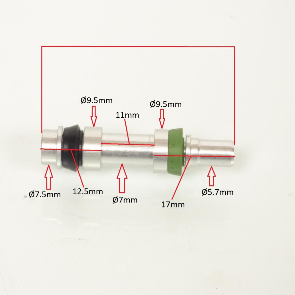 Kit réparation pour maitre cylindre d embrayage Magura HYMEC 167 Ø9.5mm mineral oil