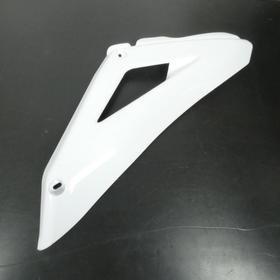 Cache latéral avant droit supérieur pour moto Peugeot 50 XP7 802936BL Blanc Neuf