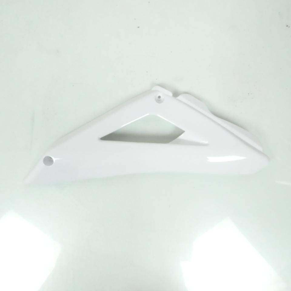 Cache latéral avant droit supérieur pour moto Peugeot 50 XP7 802936BL Blanc Neuf