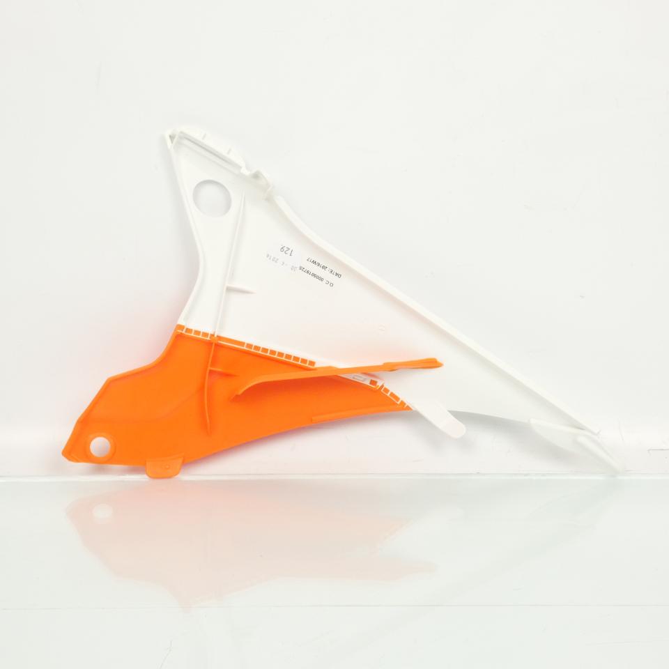 Cache latéral droit origine pour moto KTM EXC blanc / orange 7770600420028 Neuf