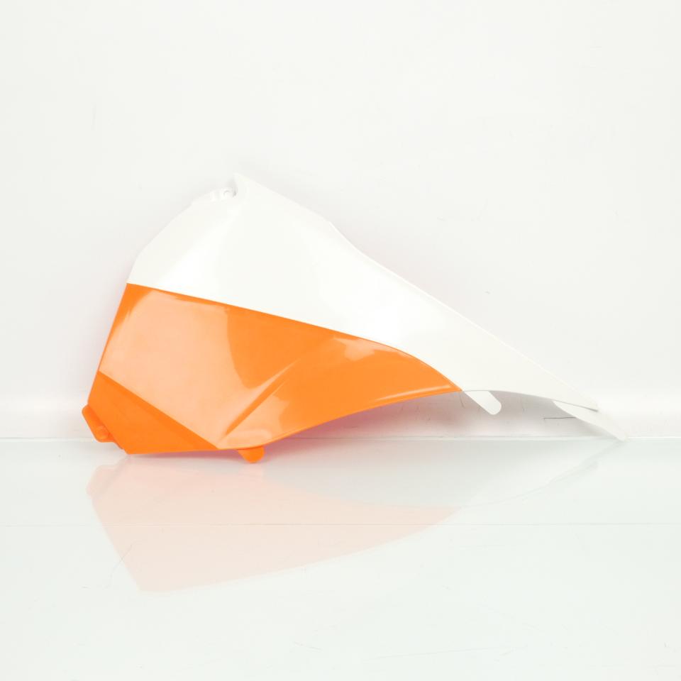 Cache latéral gauche origine pour moto KTM EXC blanc / orange 7770600310028 Neuf