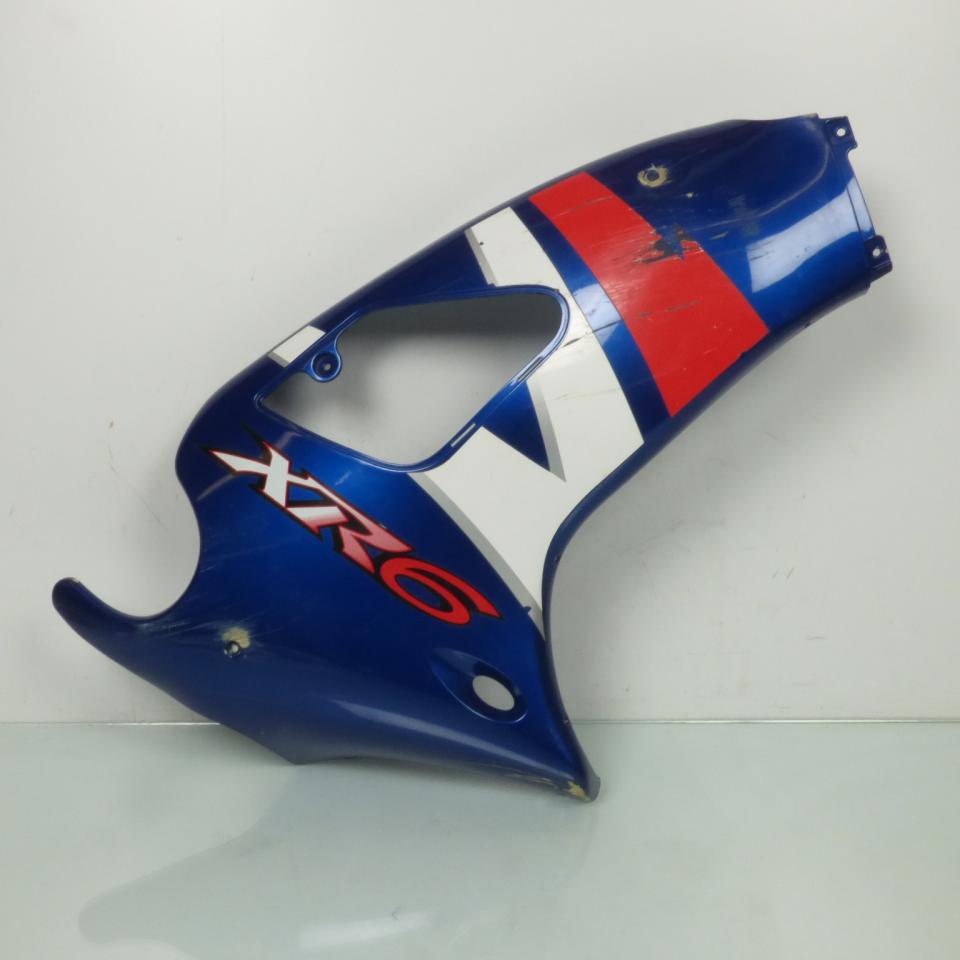 Flan de carénage latéral droit bleu origine pour moto Peugeot 50 XR6 Occasion