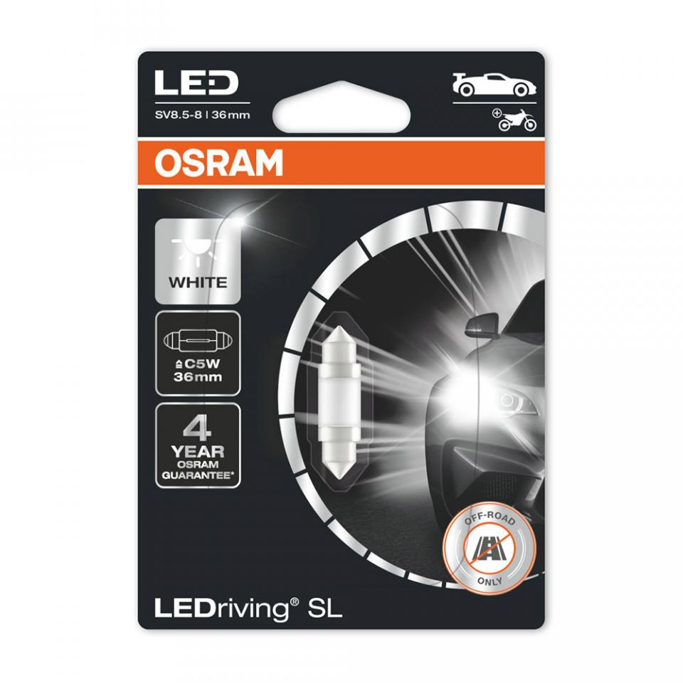 Ampoule LED Osram pour Moto Ducati 821 Hypermotard 2013 à 2015 ARG Neuf