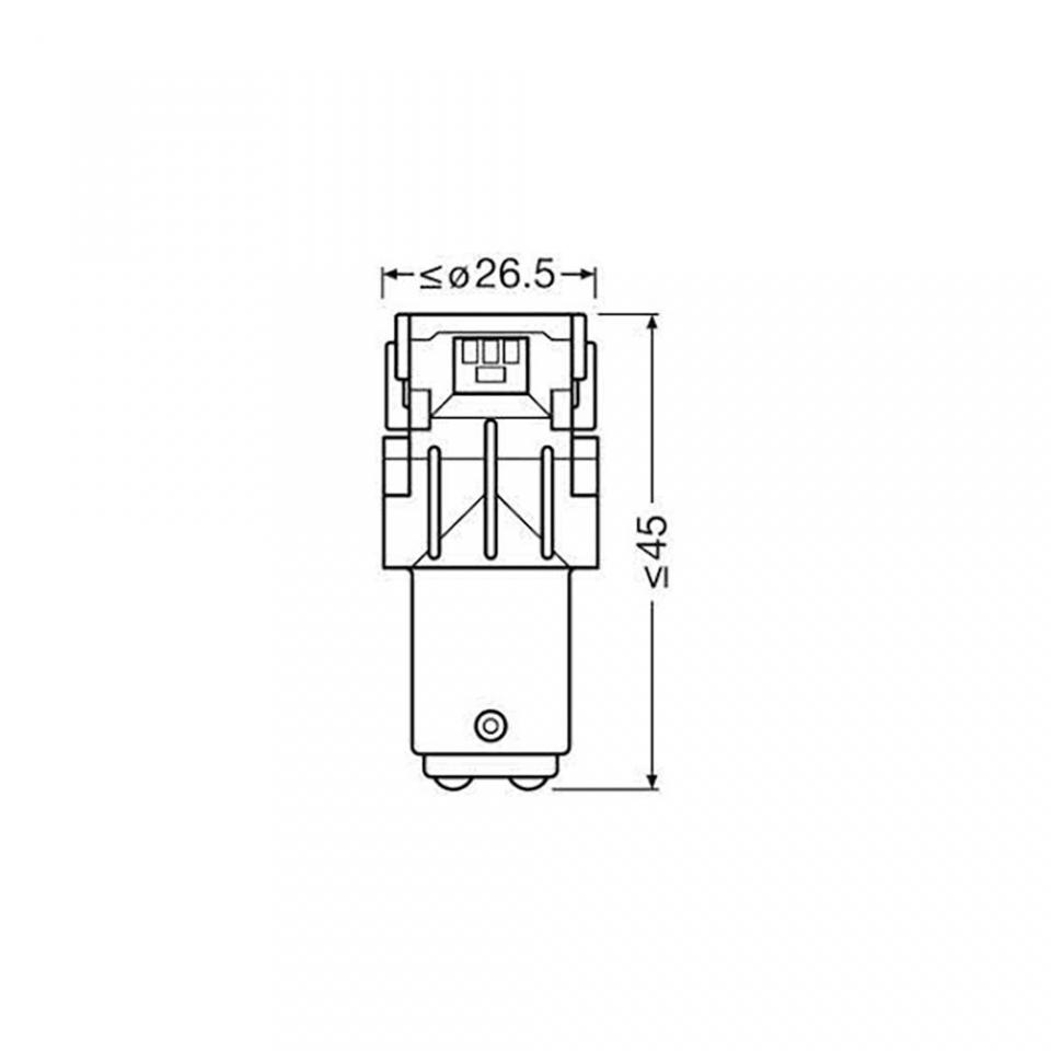 Ampoule LED Osram pour Scooter Piaggio 125 Vespa ET4 1997 à 2004 Neuf