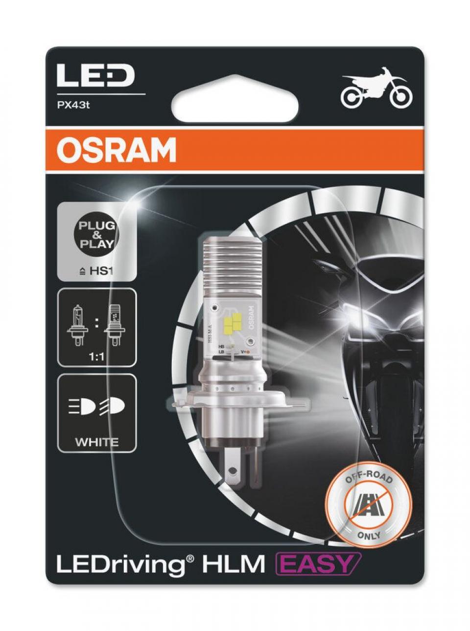 Ampoule Osram pour Scooter Chinois 50 Scoot Après 2006 Neuf