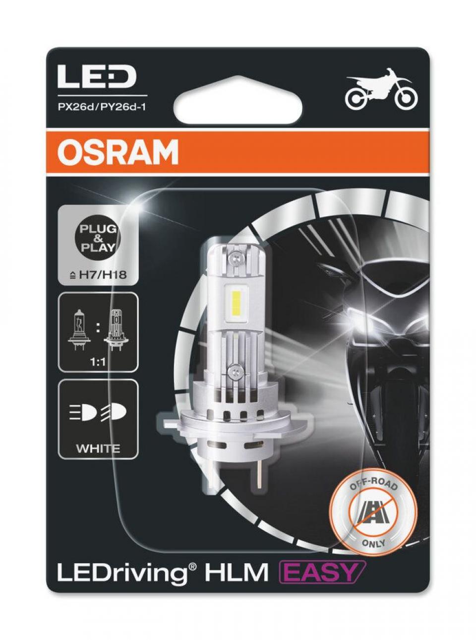 Ampoule LED Osram pour Scooter Peugeot 125 Elystar Après 2002 Neuf