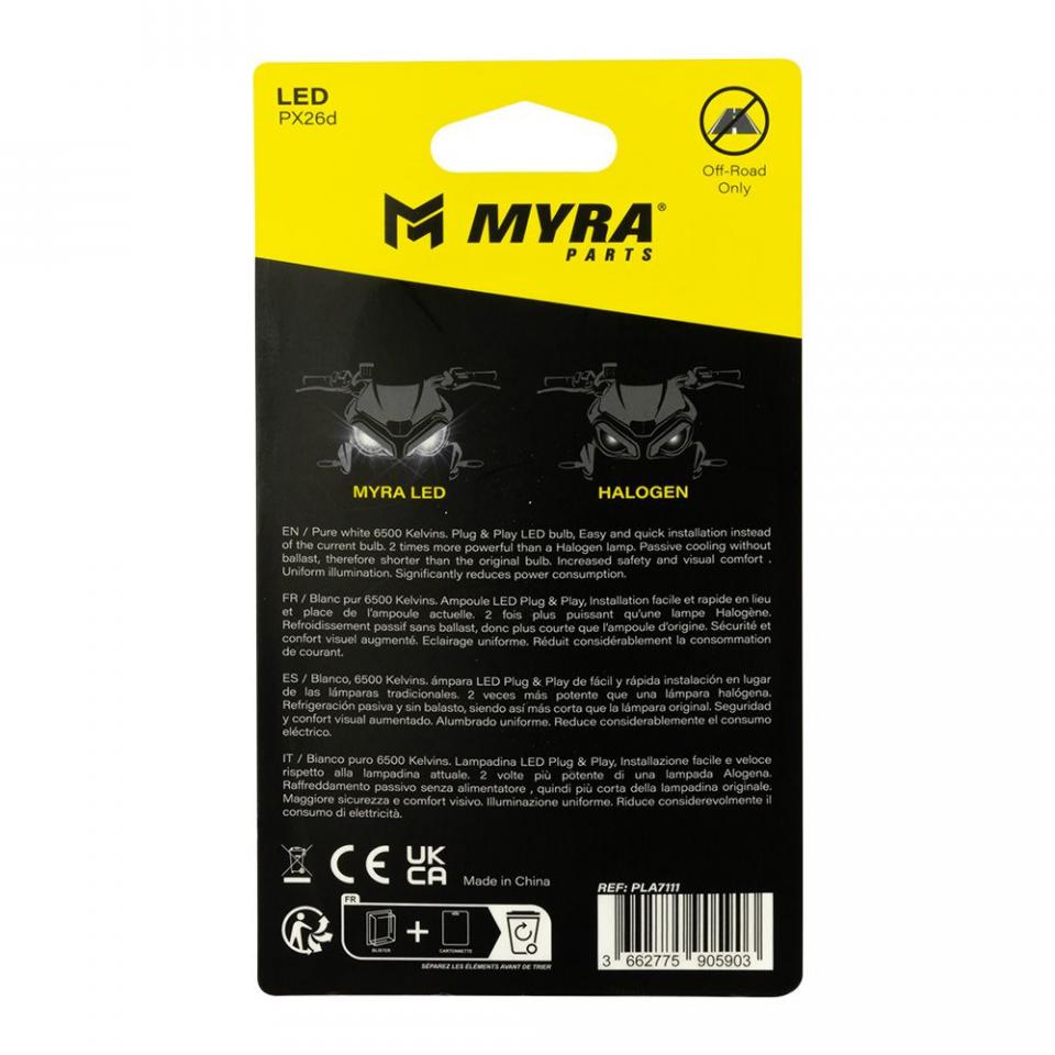 Ampoule Myra pour Auto Neuf