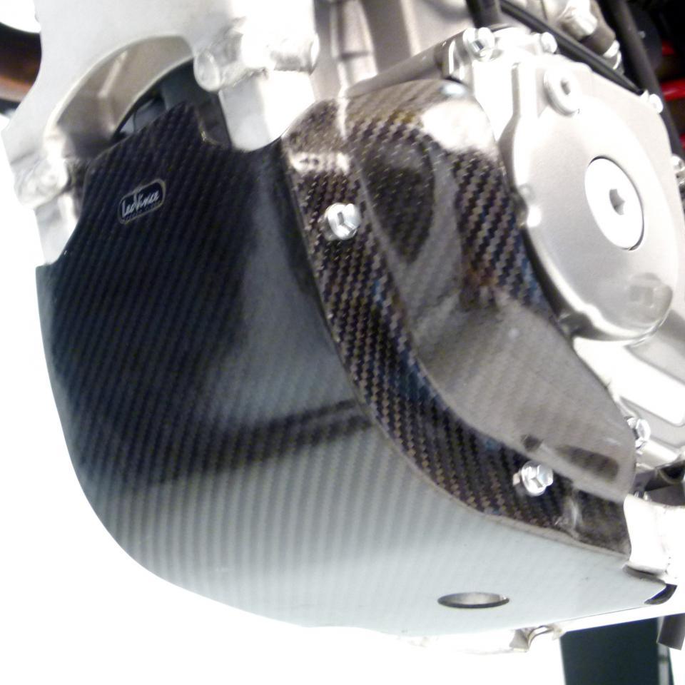 Sabot semelle protection moteur carbone Leovince pour moto Suzuki 450 RM-Z 2010-2012