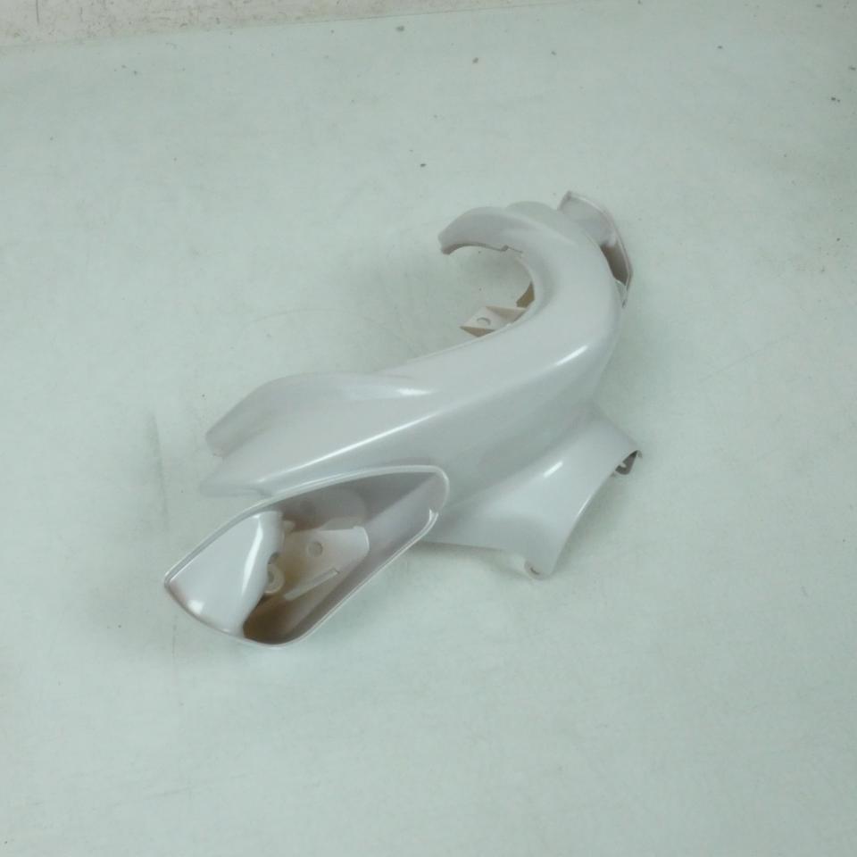 Partie AV de Couvre guidon générique pour scooter MBK 50 Nitro blanc perlé Neuf
