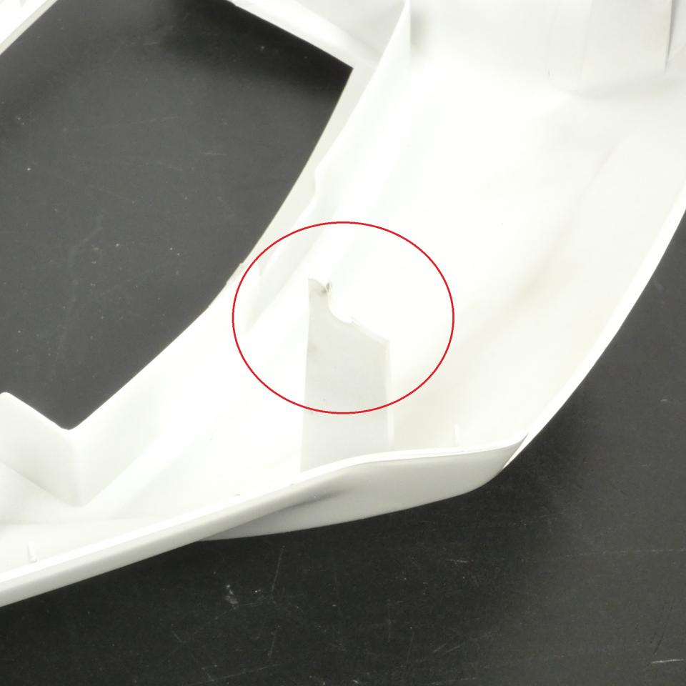 Couvre guidon supérieur blanc pour scooter Yamaha 50 Champ 54V-26213-00-EH Neuf