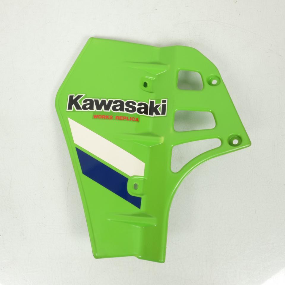 Écope radiateur gauche pour moto Kawasaki KX 125 1985 49089-5003-6w 49089-1055