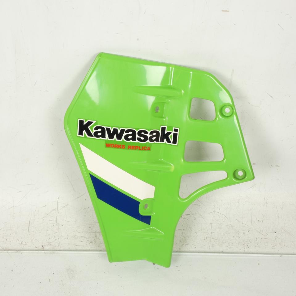 Écope radiateur gauche pour moto Kawasaki KX 125 1985 49089-5003-6w 49089-1055