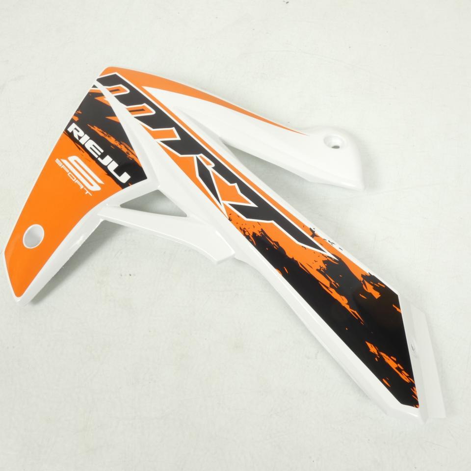 Écope gauche origine pour moto Rieju 50 MRT 2011 0/000.570.5341 Blanc orange