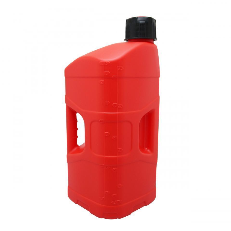 Bidon jerrican plastique 20L Polisport ProOctane rouge avec doseur pour moto