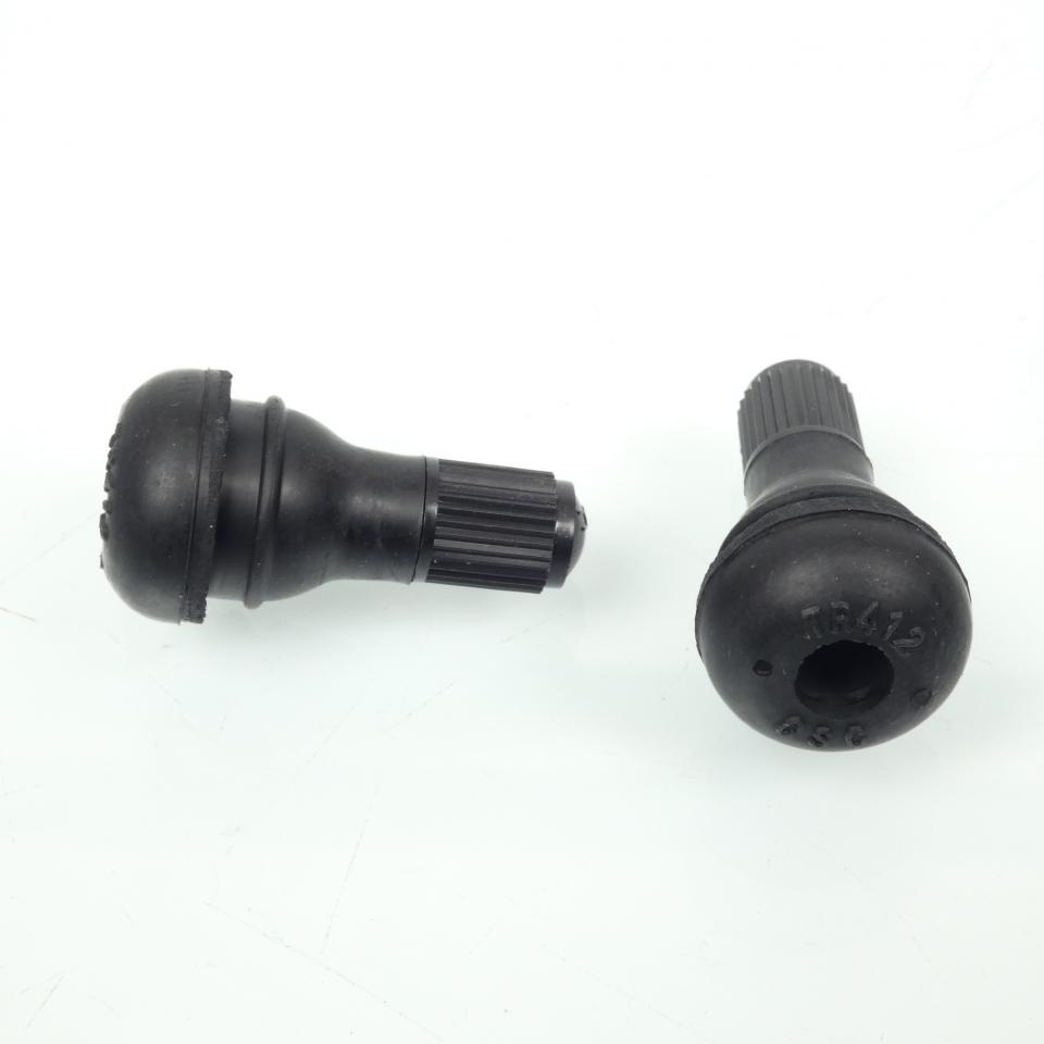 Valve TR412 droite courte Kyoto pour pneu auto moto scooter Tubeless TL Neuf