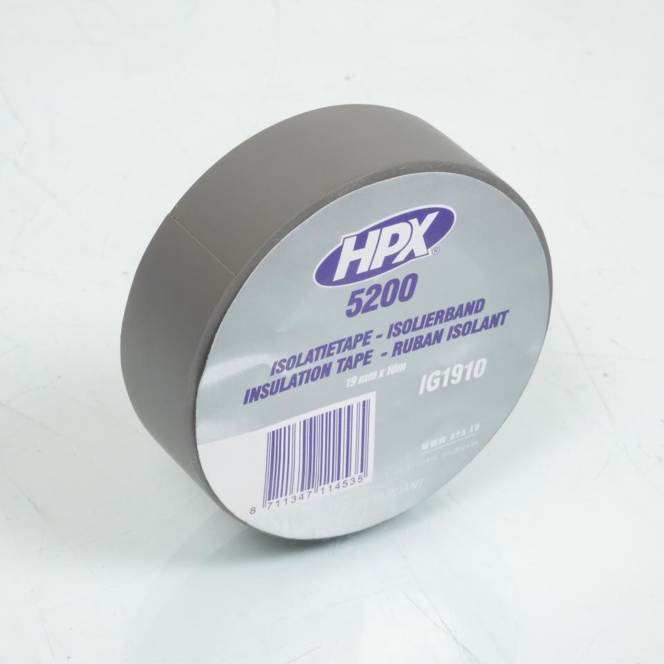 Ruban adhésif isolant électrique PVC gris HPX 52000 IG1910 19mmx10m