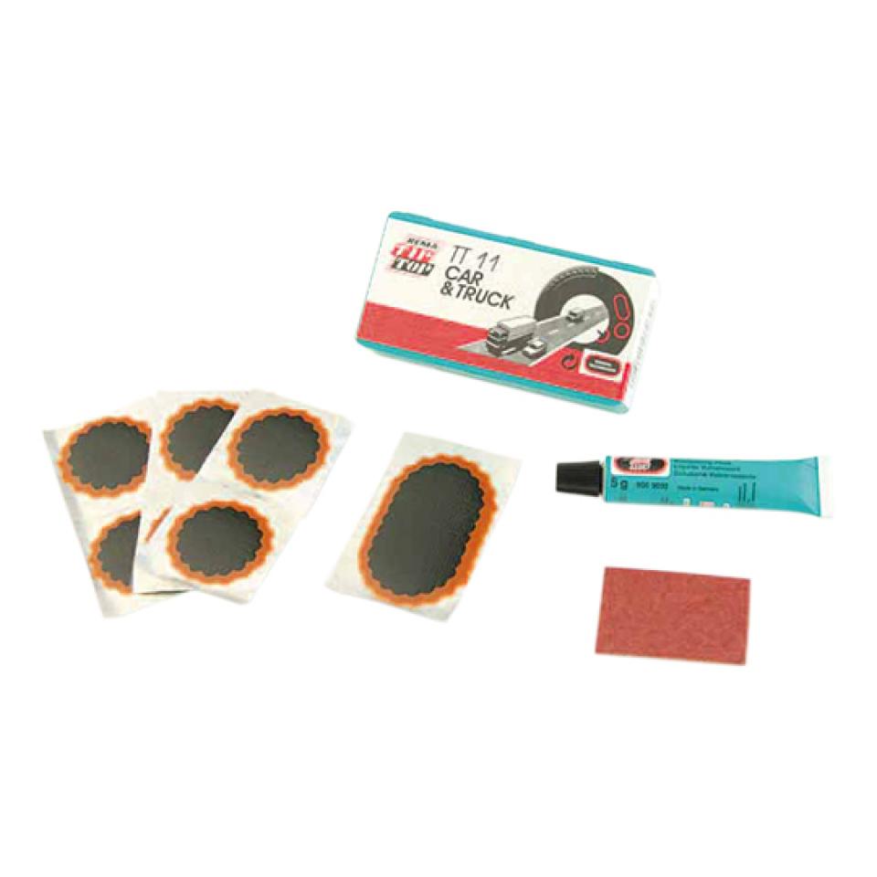 Kit rustine pour réparation de chambre à air Rema Tip Top TT11 pour moto 5060306