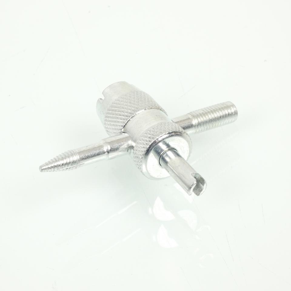 Outil démonte obus 4 en 1 pour valve de chambre à air ou tubeless de moto cyclo