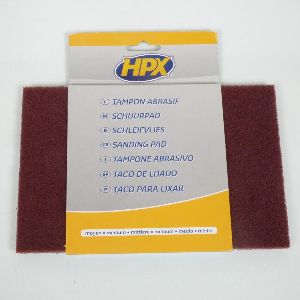 Tampon abrasif moyen pour dépolir une surface peinte HPX 335948 pour moto Neuf