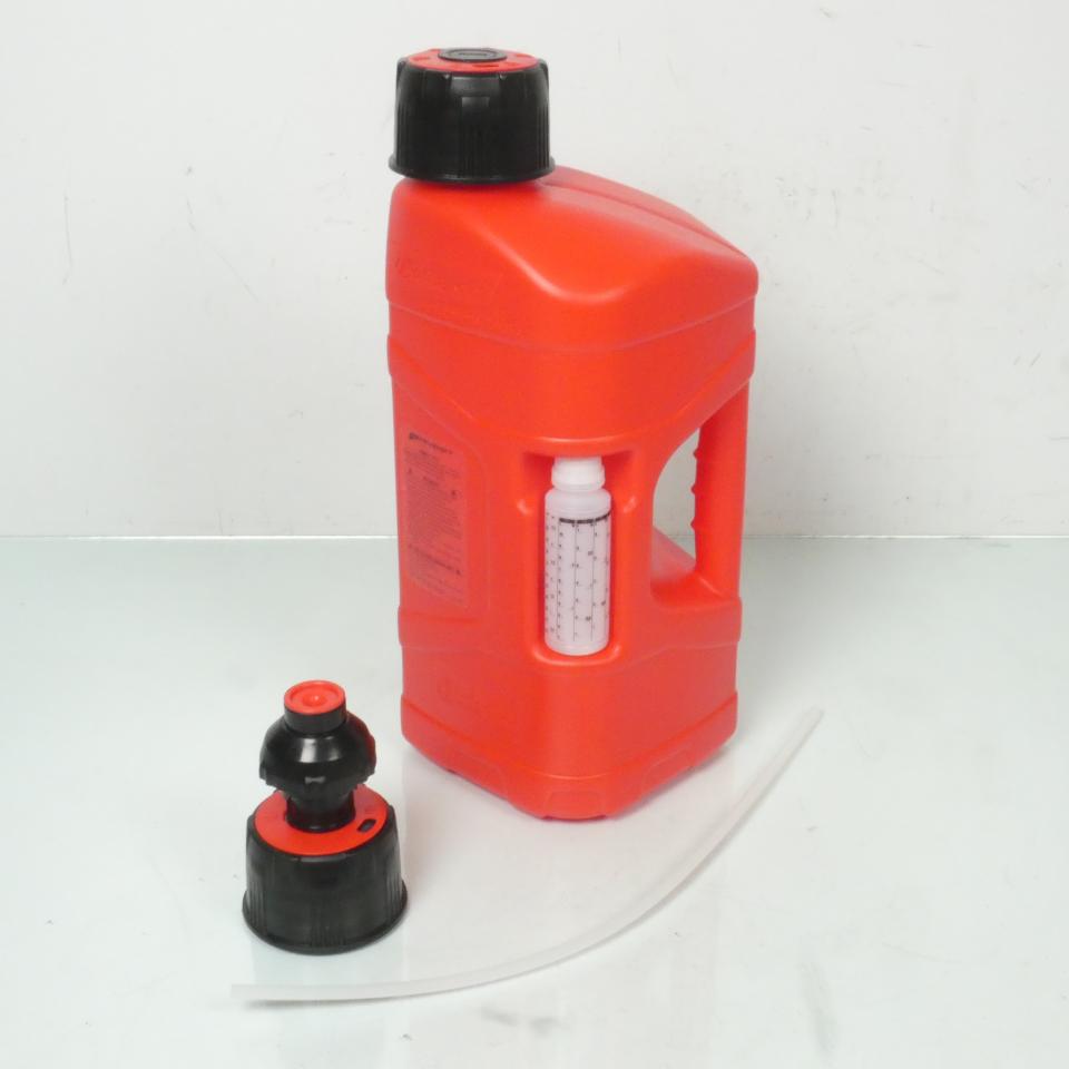 Bidon jerrican plastique 10L Polisport ProOctane remplissage rapide pour moto