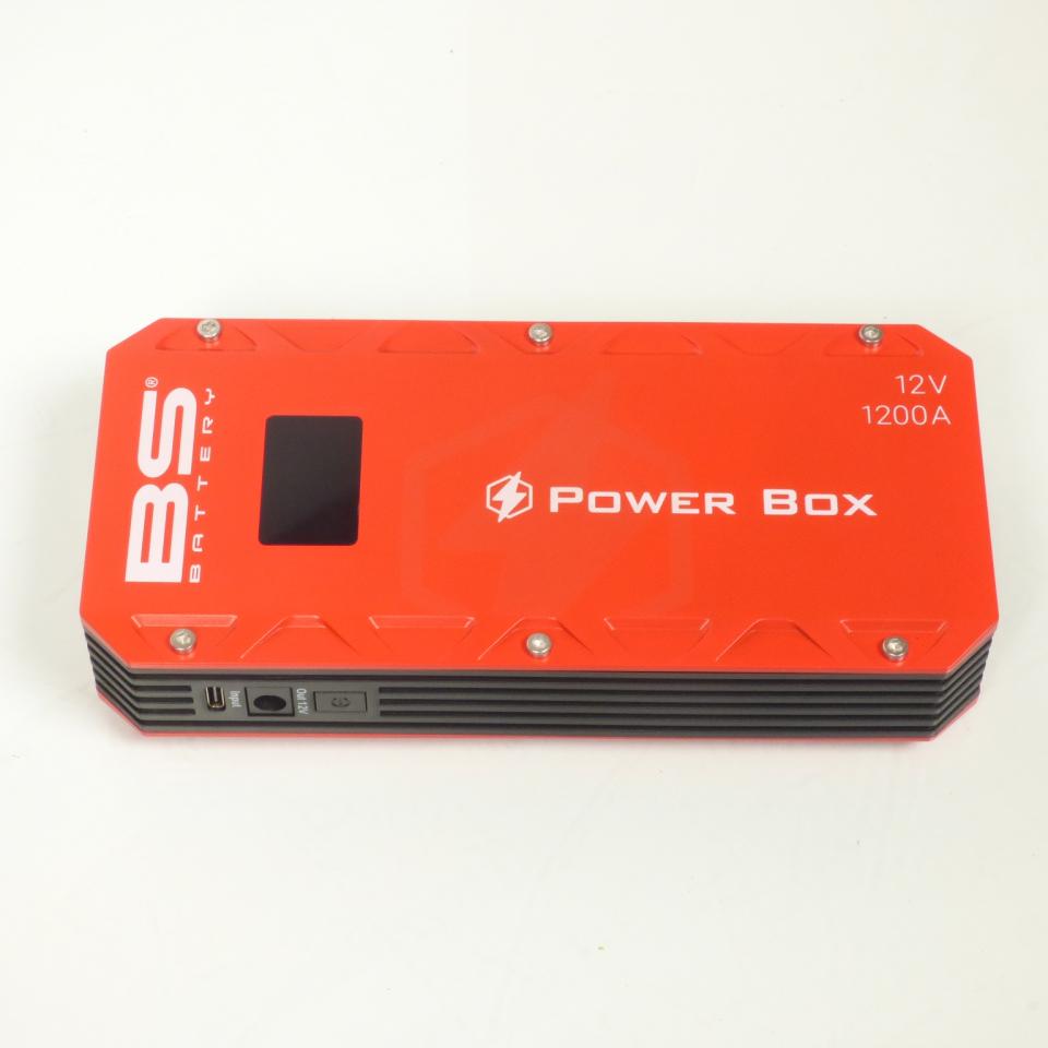 Chargeur démarreur booster démarrage portable lithium BS Battery PB-02 pour moto