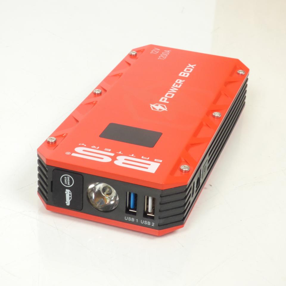 Chargeur démarreur booster démarrage portable lithium BS Battery PB-02 pour moto