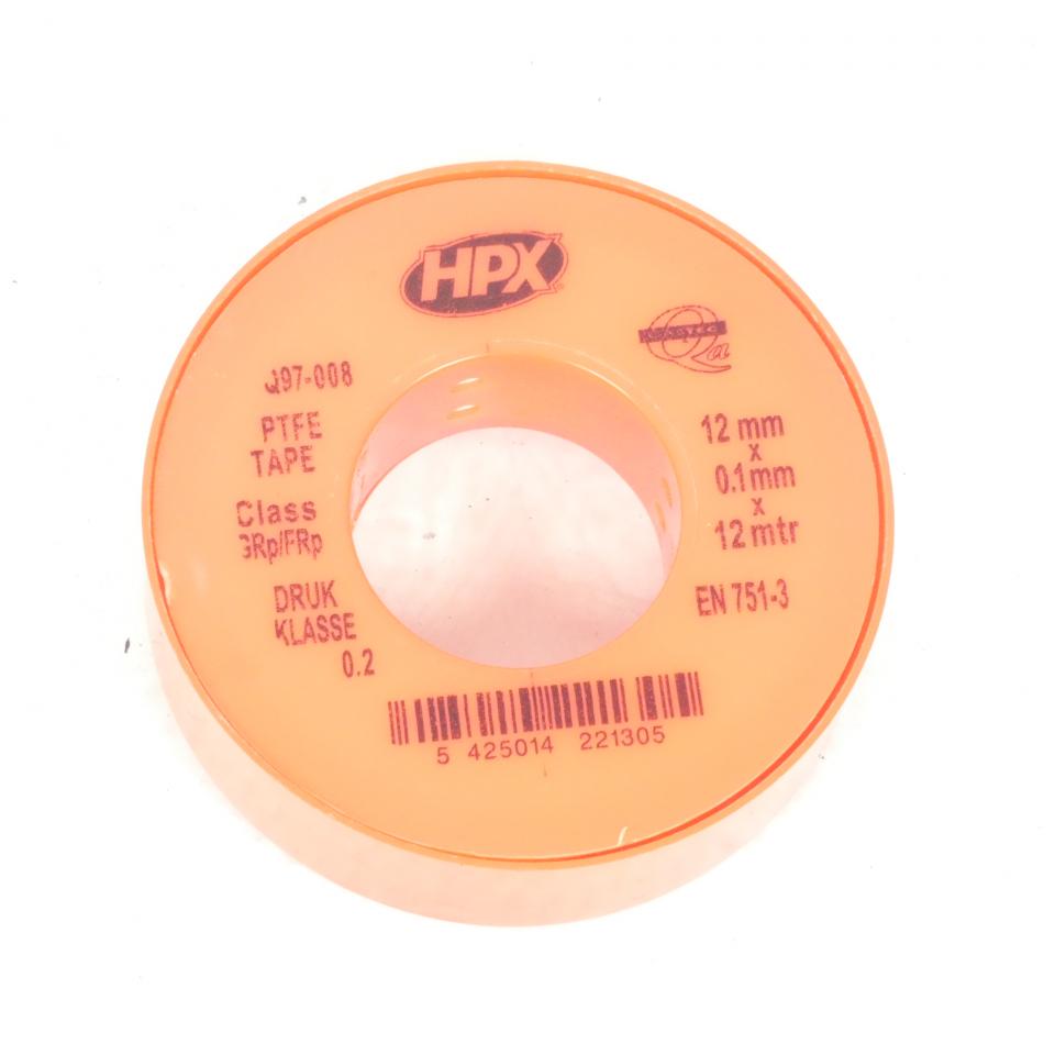 Outillage ruban téflon étanchéité 12mm x 12m HPX pour auto PT1212 Neuf
