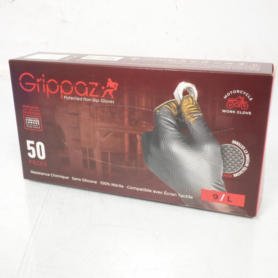 Outillage boite de 50 gants RSM pour auto GRIPPAZ TAILLE L 9 Neuf