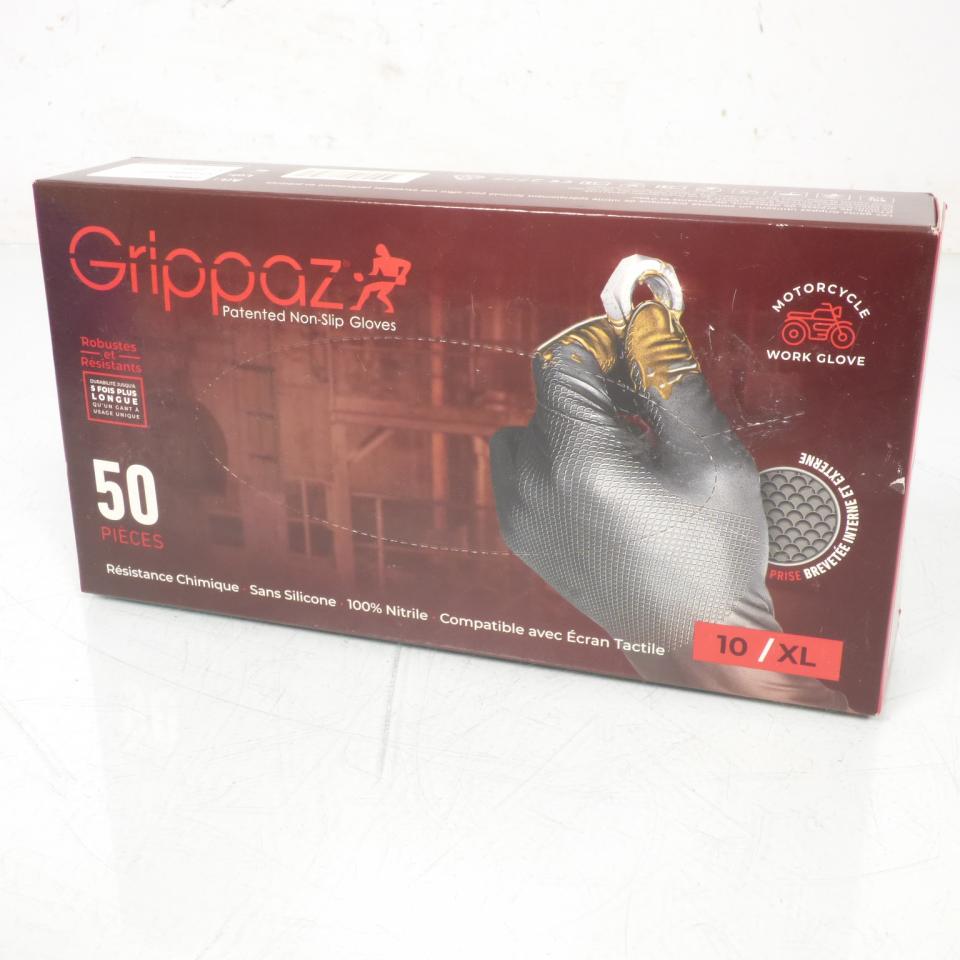Outillage boite de 50 gants RSM pour auto GRIPPAZ TAILLE XL 10 Neuf